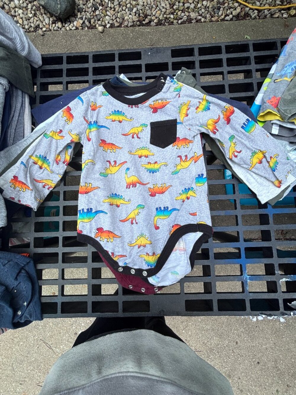 Boys 24M Graphic Bodysuit Bundle | 3 Piece Short Sleeve Onesie Lot